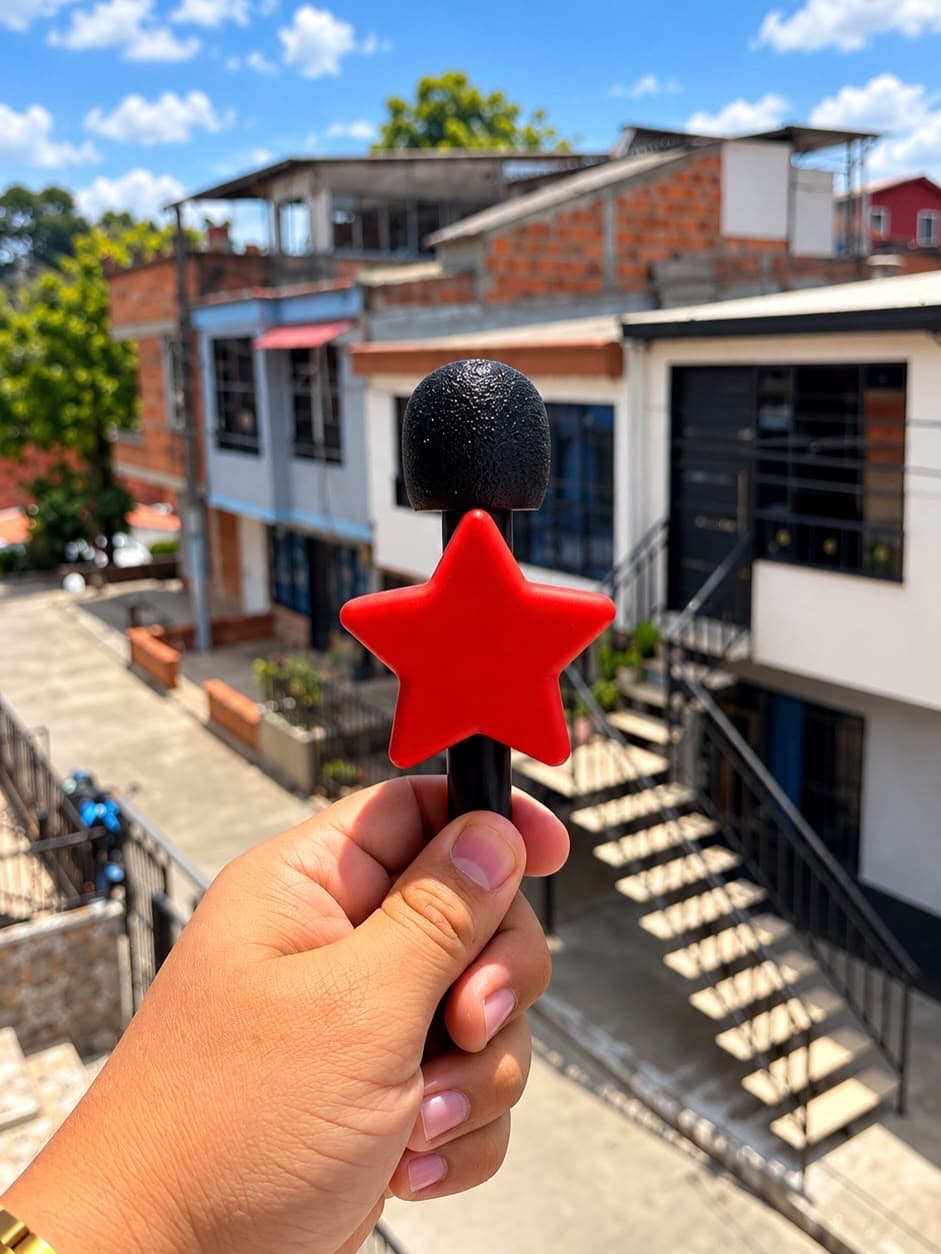 Micrófono estrella